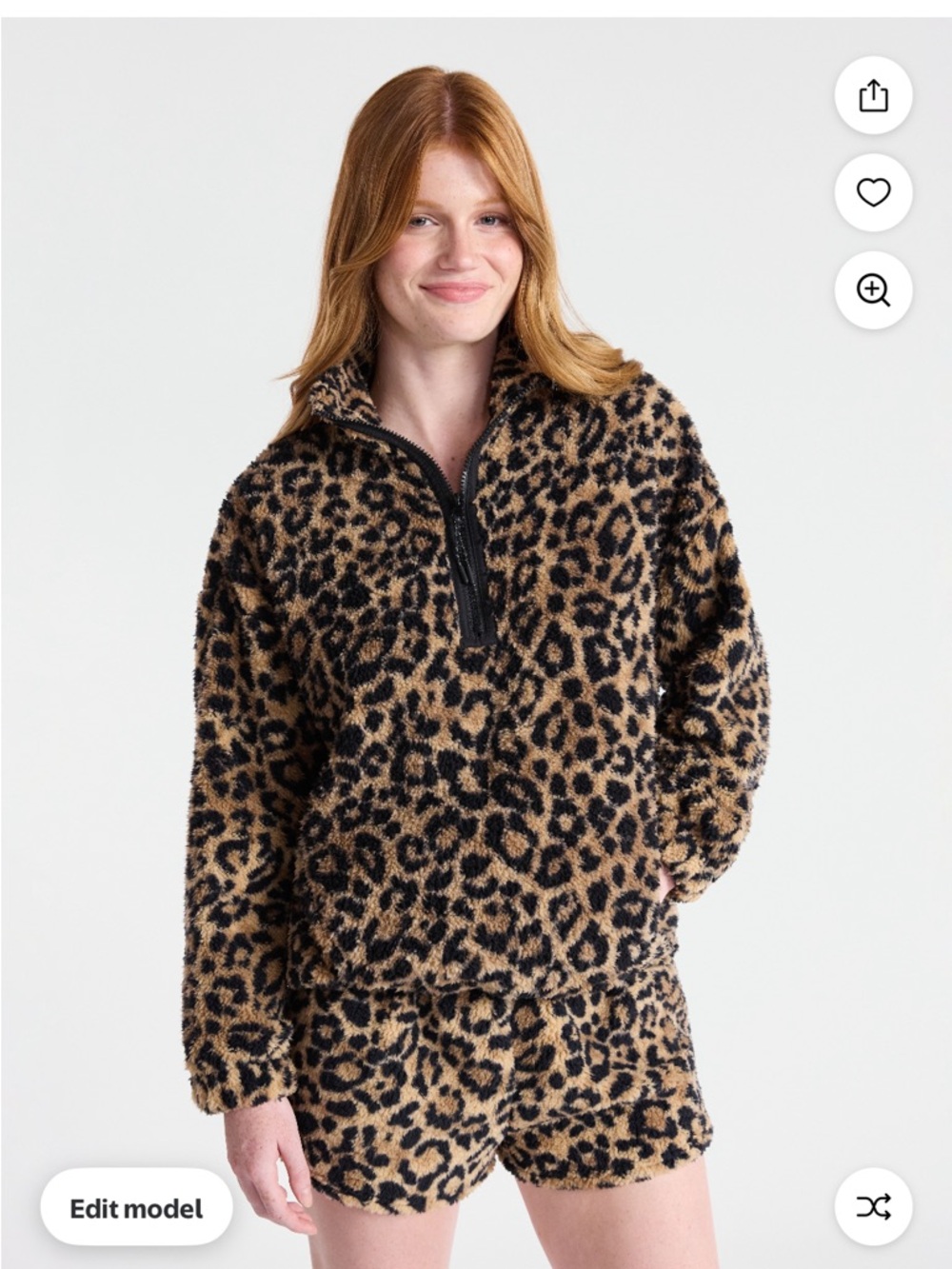 No Boundaries Plush Half-Zip Pullover